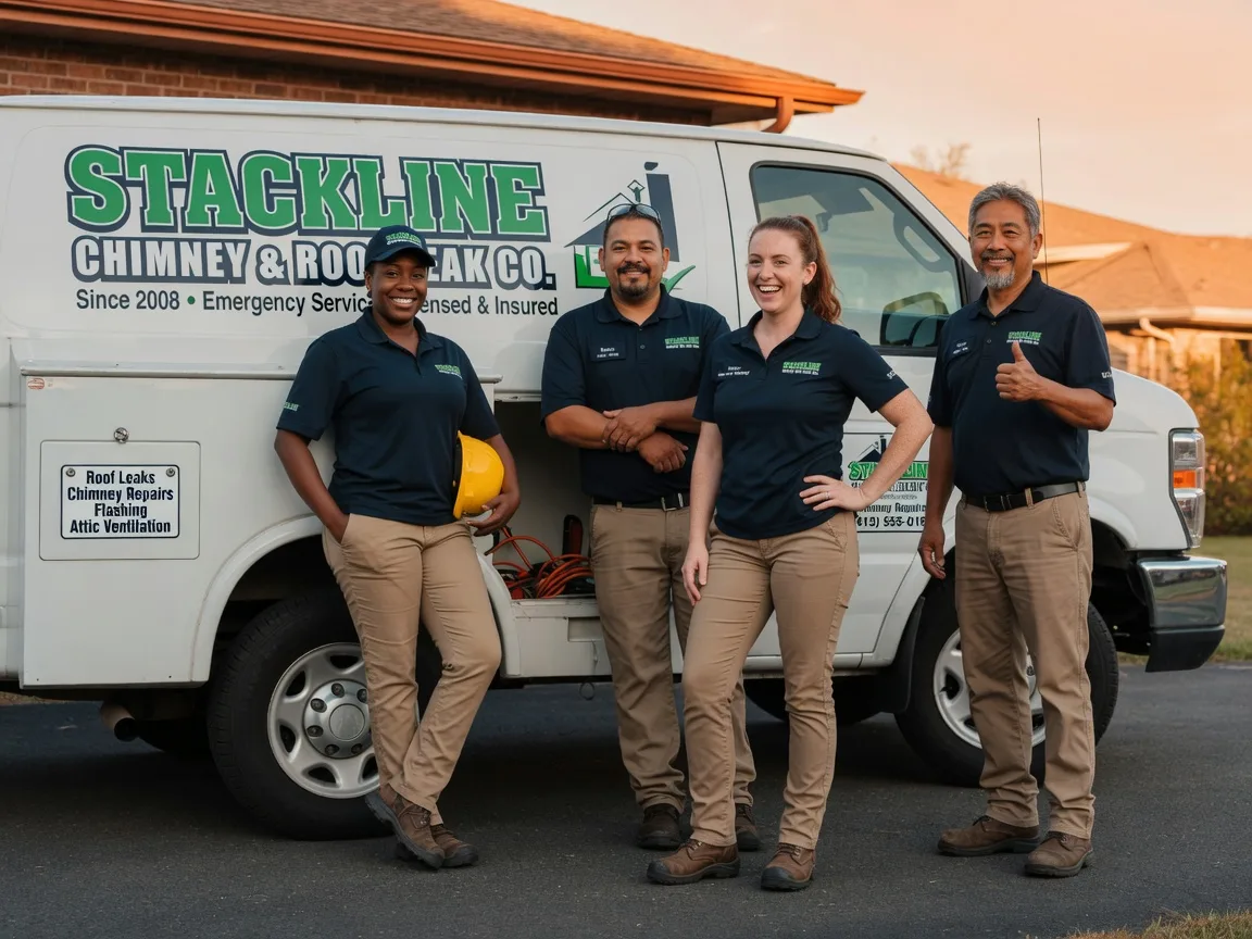 Chimney flashing repair company in Jacksboro, TX